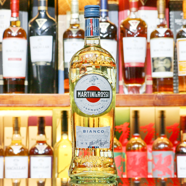 A litre bottle of classic aromatic medium-dry Italian vermouth from
